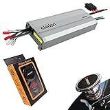 Clarion XC2510 700W Peak Ultra Compact 5/4/3 Channel XC Series Micro Class D Marine Amplifier,SIlver