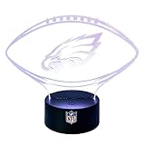 Philadelphia Eagles NFL LED Lampe Licht LOGO, Wechselmodus mit 6 unterschiedlichen Farben, 2021084