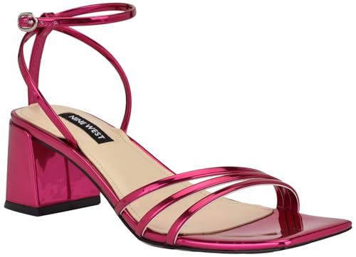 Sandales à talons Embae Nine West l'excellence du design métallisé en taille 37.5