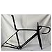 Carbon Road Bike Frame Disc Brake Bicycle Frameset with Handlebar Stem(Just Handlebar,Small)