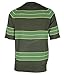 Unknown oem Kurt Cobain Sweater Green Striped Shirt Costume Nirvana Smells Like Teen Spirit, Medium