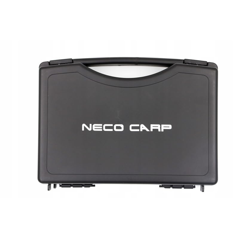 NECO Zestaw Elektronicznych Sygnalizatorów Brań 2+1 – Wędkarskie Alarmy Brania CARP z Centralką, do łowienia karpi, Regulacja Czułości i Głośności, Wodoszczelność, Zasięg 300m (CM-PRO)