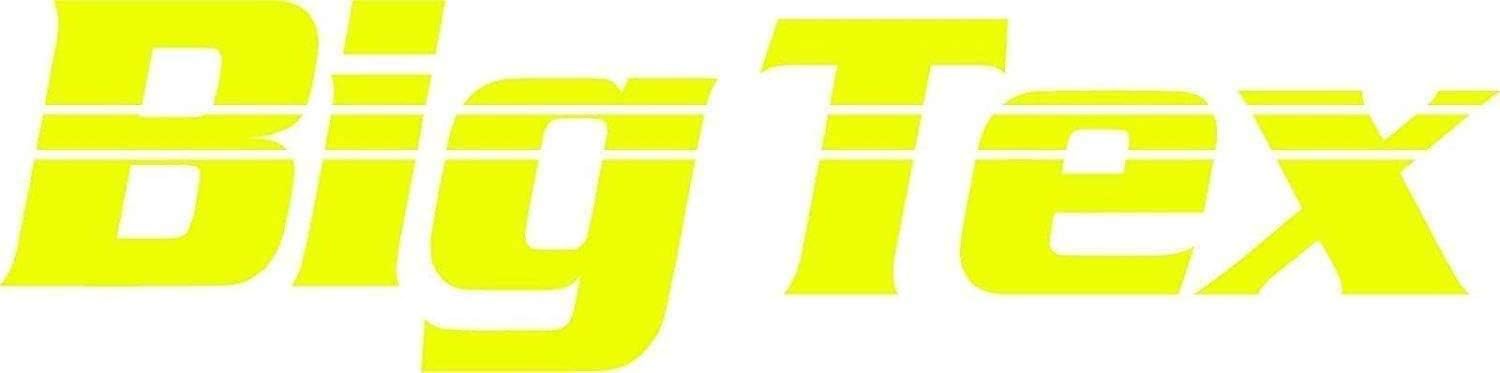 LLStickers2 Pack Big TEX Trailer Vinyl Sticker Decal Without Background Laser Cut, 12" or 34 or 37"