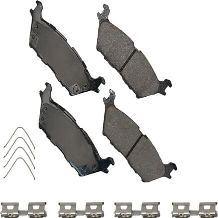 Akebono ProACT Ultra Premium Ceramic Disc Brake Pad Kit - ACT2383