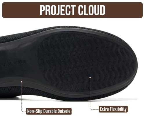 Image of Project Cloud Womens Flats Memory Foam Ballet Flats for Women (Prospect) | Memory Foam Insole and Lightweight Design - Non-Slip Sole Comfortable and Durable Womens Flats for All Occasions