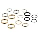 Ringe Aufbewahrung Einbauschrank Ring Gold Zirkonia Jewelery Set Metallstück Blau 14 Joint Retro-Modegeschenk