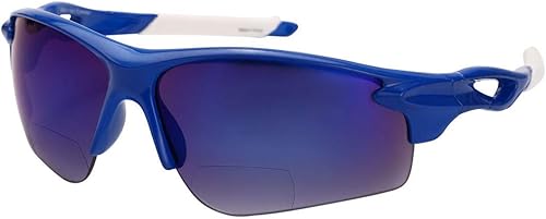 Miniatura 4 de Mass Vision 2 pares de lentes de sol de lectura bifocales unisex The Athlete Precision Sport Wrap