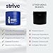 Strive - Mens Face Moisturizer - Mens Skin Care, Lotion for men, All Skin Types, Fragrance Free, Clear Skin, Anti-aging, Clinical Strength, 4% Upgraded Niacinamide, Hyaluronic Acid & Ceramides - 50g
