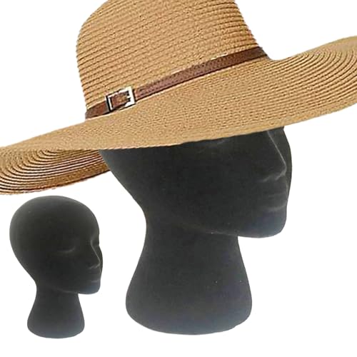 Mannequin Head - Hair Mannequin Heads | Manikin Foam Heads | Wigs Display Model | Cosmetology Beauty Showcase Models For Jewelry Accessories Eyewear Hats Glasses Headphone Hairpieces