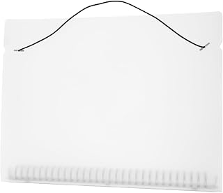 KALLORY Estojo De Folhas Soltas Capa De Fichário Fosco Protetor De Bloco De Notas Protetor De Papel De Carregamento Superior Protetor De Diário Livro Protetor De Bloco De Notas Capa De