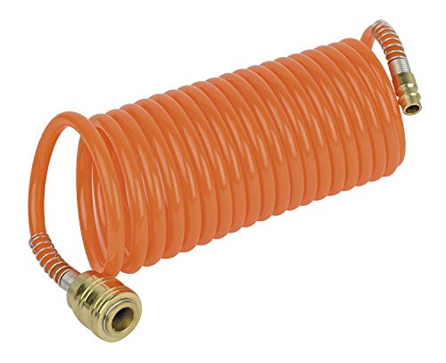 Tubo Spirale Per Aria Compressa Con Attacchi Rapidi. Valex