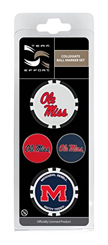 Team Effort Ole Miss Rebels Ball Marker Set