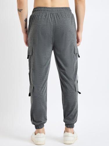 Image of Modeve Men's Cargo|| Joggers Style Solid Trackpant