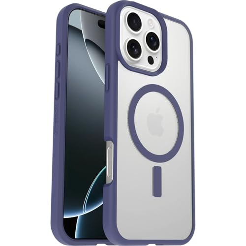 Image of OtterBox iPhone 16 Pro Max React Series Case - Denver Dusk Purple - Ultra-Thin, Stylish Minimalist iPhone Case, MagSafe Compatible