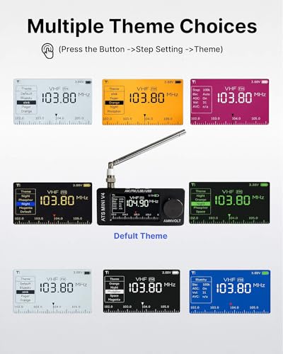 Radio Mini ATS V4 SI4732 Compacta y Portátil miniatura 5