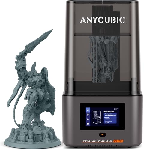 ANYCUBIC Impresora 3D Resina Photon Mono 4 Ultra con 8 Idiomas,