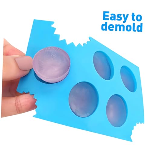 3 moldes de silicona para cubitos de hielo con forma de aletas de tiburón miniatura 7
