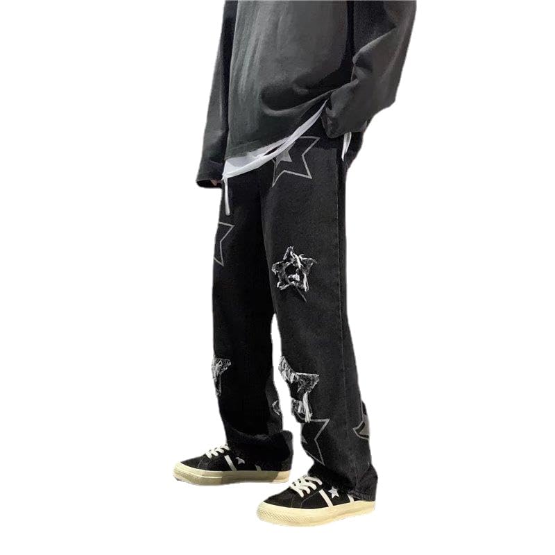 EMOBROTHER パッチワークワイドレッグジーンズ baggy EMOBROTHER パッチワークワイドレッグジーンズ baggy EMOBROTHER