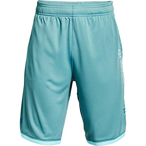 Short Under Armour Boys Stunt 3.0 short sport garçon bleu X-Small