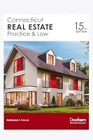 Connecticut Real Estate Practice & Law 15th Edition 147549923X Book Cover