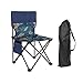 Aymzbd Camping Folding Chair Camping Equipment Compact Lightweight Outdoor Seat Lounge Chair for Barbecue Yard Hiking, Blue