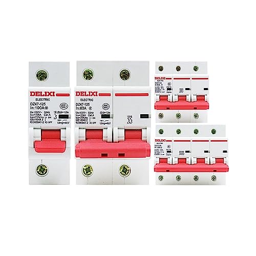 Disjoncteur électrique DZ47-125 micro-protecteur à courant élevé 80A 100A - 3