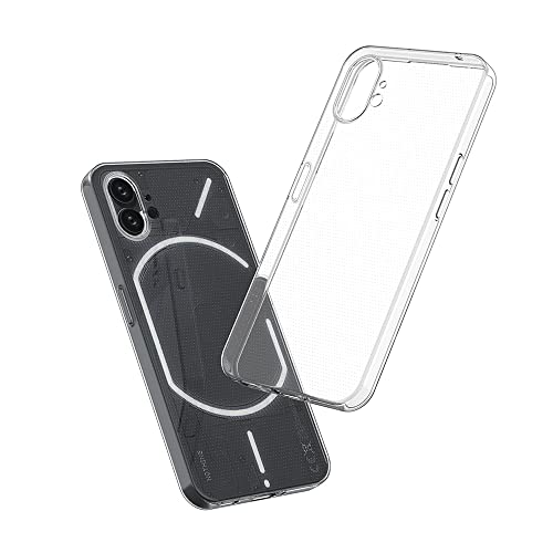 Image of A Accessories kart Transparent || Edge to Edge Protection Back case Cover for Nothing Phone 1 - Transparent