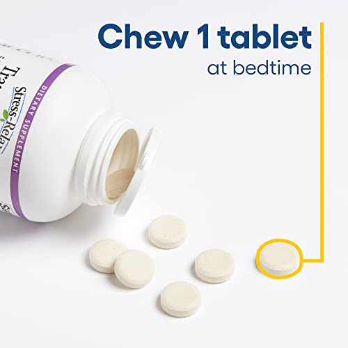 Natural Factors, Stress-Relax Tranquil Sleep Chewable, Supports The Full Sleep Cycle, 120 Count (Pack Of 1) #TOP5