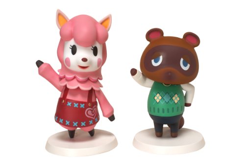 どうぶつの森 ソフビシリーズ たぬきち・リサセット