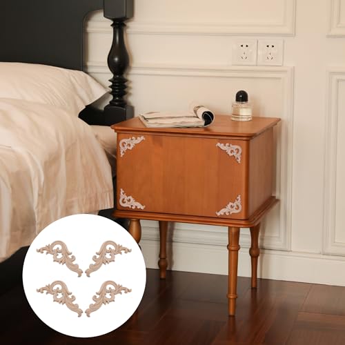 Applique en bois sculpté pour relooker une commode de chambre