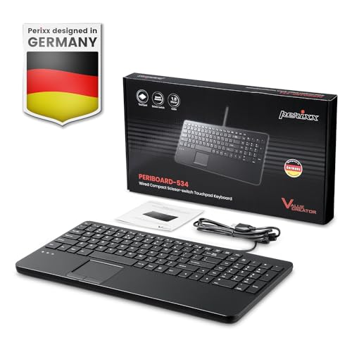 Clavier compact perixx PERIBOARD-534 pour optimiser l'espace de votre bureau en télétravail