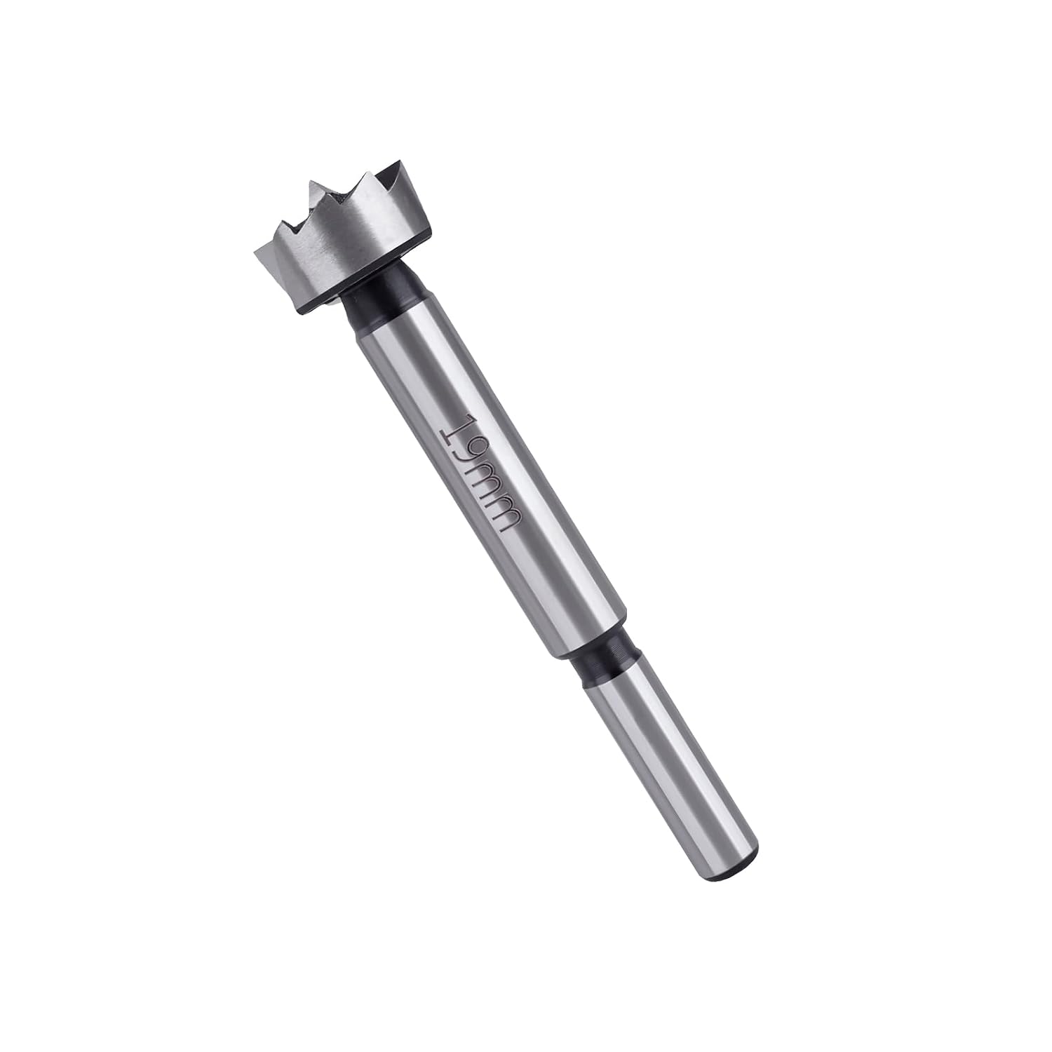 3/4’’(19mm) Forstner Drill Bit Set, Multi-Tooth Carbon Steel Woodworking Hole Saw Cutter for Hard Wood, Plastic, Plywood, Round Shank TS/KKQ-05