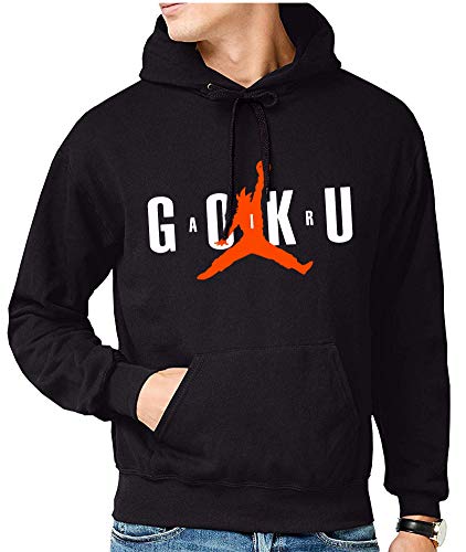the Fan Tee Sudadera de Hombre Dragon Ball Goku Vegeta Bolas de Dragon Super Saiyan 018 L