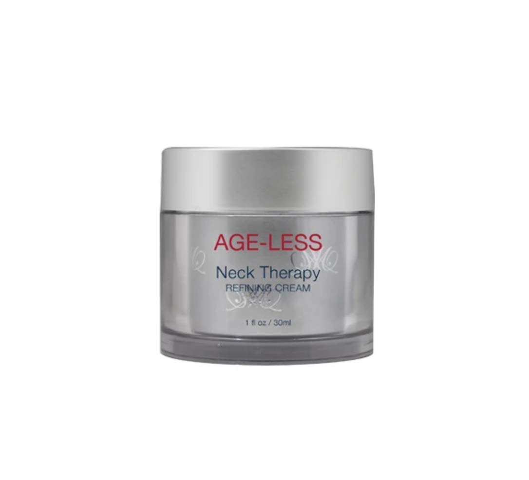 MITCHELL BRANDS USA, Ageless Neck Therapy Refining Cream - 1 Fl Oz / 30 Ml - Anti Wrinkle Saggy Neck Tightener & Double Chin Reducer Cream - Anti Aging Moisturizer for Neck & Decollete