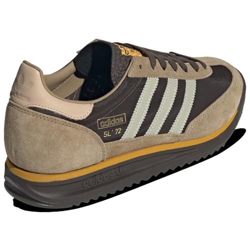 Adidas SL 72 RS - Men's (IG4645, Brown/Grey/Yellow) Size 11.53