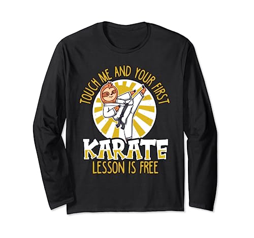 Touch Me And Your First Karate Lesson Is Free Karate Pereza Manga Larga