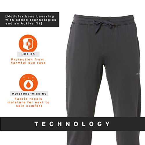 Grundens Men’s Grundies Thermal Bottom | Base Layer, Anti-Odor, Anchor, Small #TOP3