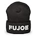 FUJOE Hat (Embroidered Cuffed Beanie) Anti Joe Biden Dark Grey