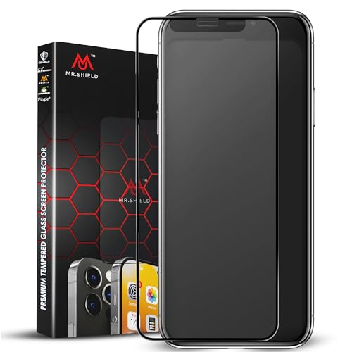 Image of Mr.Shield Top-Notch Gaming matte Tempered Glass Screen Protector Guard For iPhone Xs /X and 11 Pro, 9H Hardness, Case Friendly, Easy Installation kit - 1 Pack