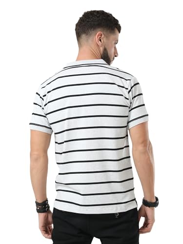 Image of fanideaz Mens Half Sleeve Premium Cotton Stylish Striped Branded Polo T-Shirt for Mens || Polo T Shirt for Men Comfort || Tshirt for Men Stylish Regular fit