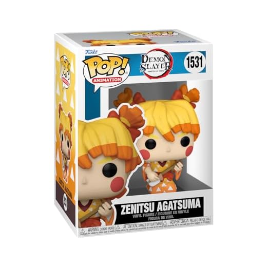 Funko Pop! Animation: Demon Slayer - Zenitsu Agatsuma - (Kimono) - Guardianes de la Noche - Figura de Vinilo Coleccionable - Idea de Regalo - Mercancia Oficial - Juguetes para Niños y Adultos