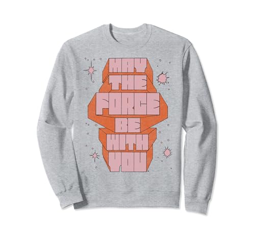 Sweat Star Wars rose pour vos sorties décontractées en ville