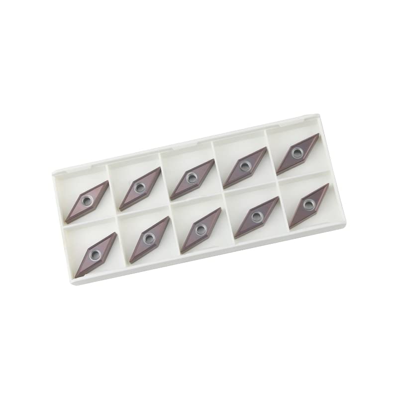 Porta herramienta para torno MVUNR2020K16 con 10 insertos WNMG miniatura 4