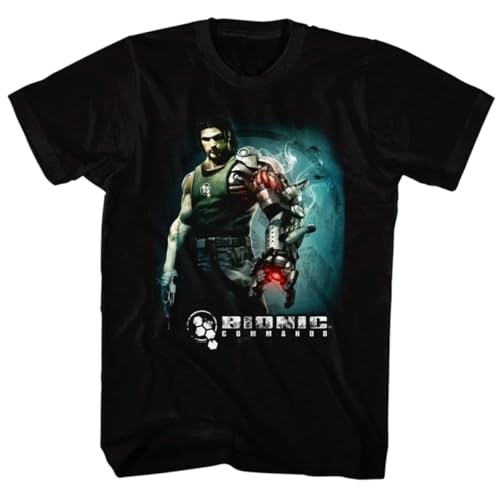 ventilate HYTREZSXC Bionic Commando Steam Arm Gaming Shirt Black L