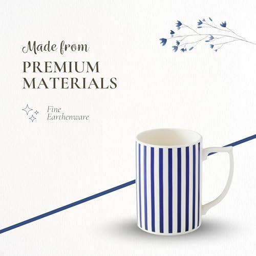 Taza para café 12oz Spode Steccato Cobalt Blue miniatura 4