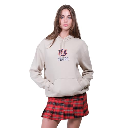 Sweat à capuche NCAA pour femme avec cordon de serrage et grande poche ventrale