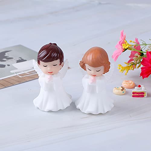 Sculpture sans odeur d'ange miniature pour décorer bureau et voiture