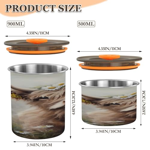 Contenedor de Café al Vacío Qilmy 17oz Acero Inoxidable miniatura 3