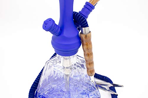 NEUE design extra Stabil Shisha set, Wasserpfeife set, Aluminium, Wasserpfeife Komplettset, Hookah set ca. 48 cm mit 1… – Bild 6