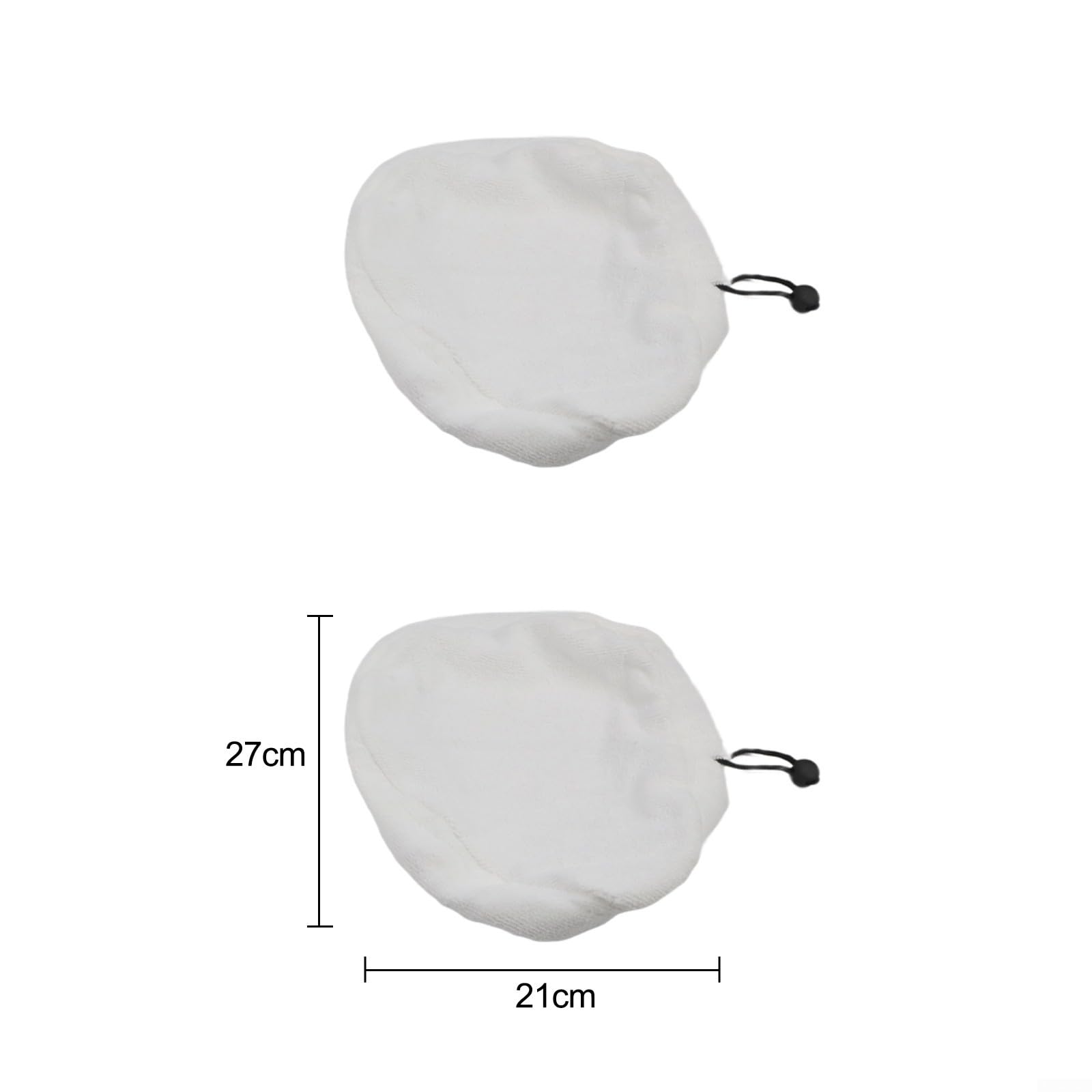 Lot de 8 tampons de rechange en microfibre pour balai vapeur Vax Viled Neo Moolan et sol triangulaire pour machines de nettoyage à vapeur